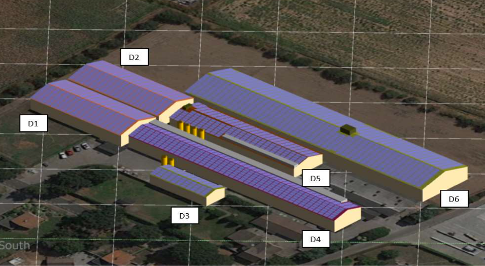 Çatı tipi güneş enerjisi santrallerinde çatıya panel yerleştirilmesi