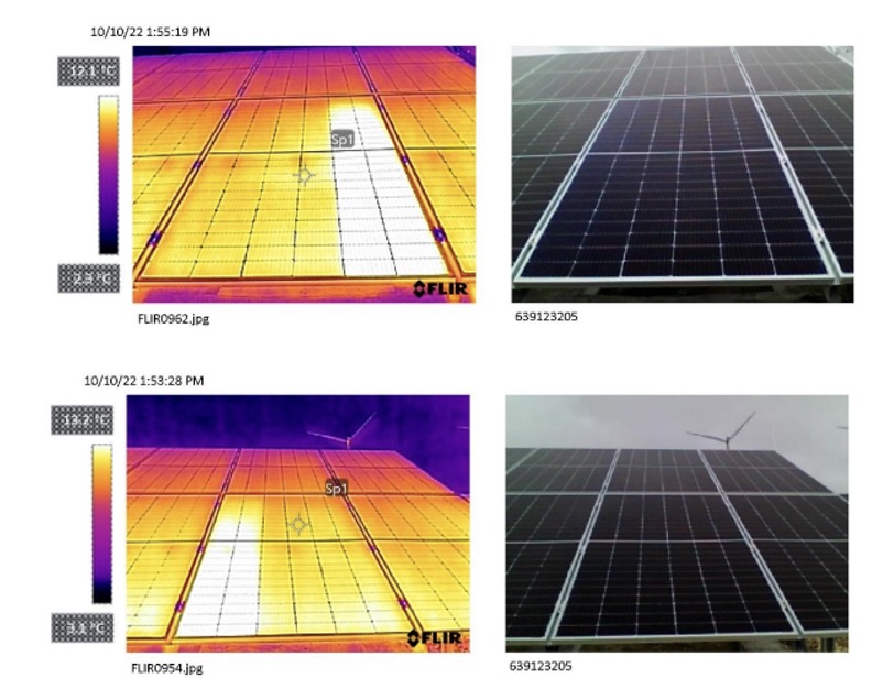 
Panellerdeki by-pass diyot hataları